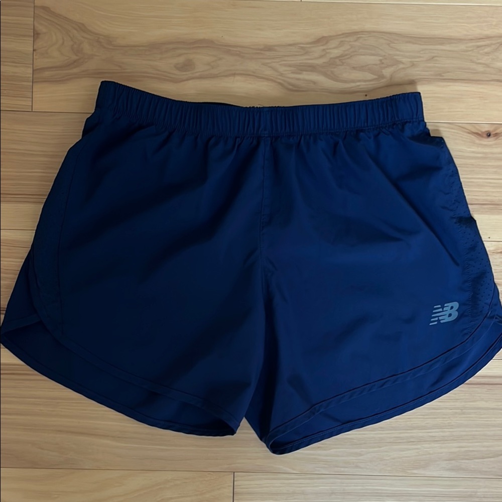 New Balance Navy Blue Athletic Shorts